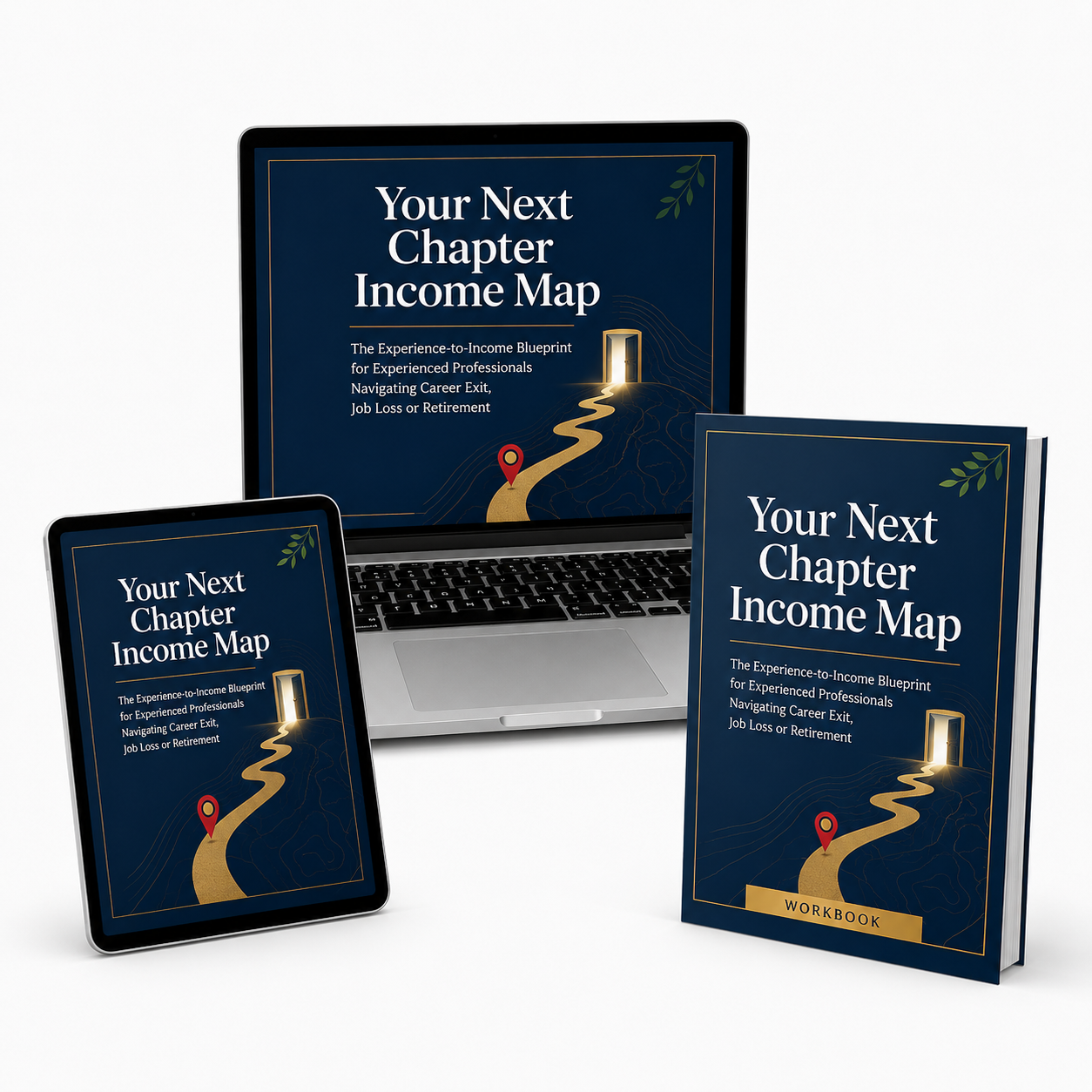 Your Next Chapter Income Map digital guide and workbook